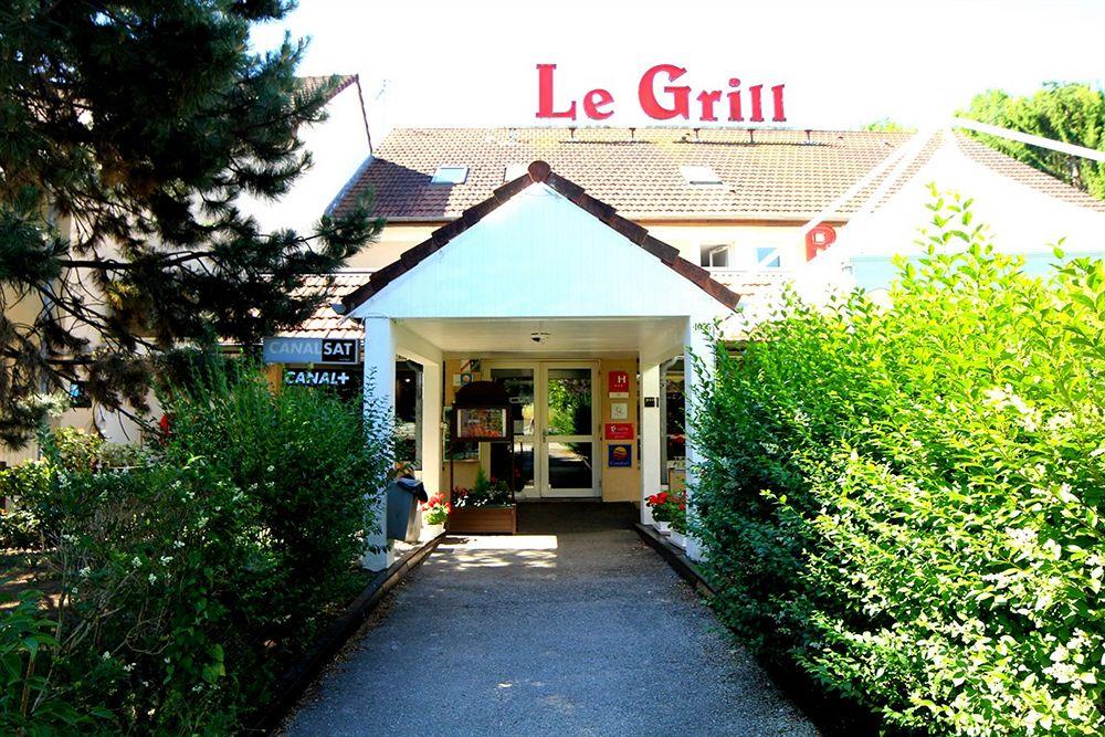 Logis Hotel Lons-Le-Saunier - Restaurant Le Grill Exterior foto